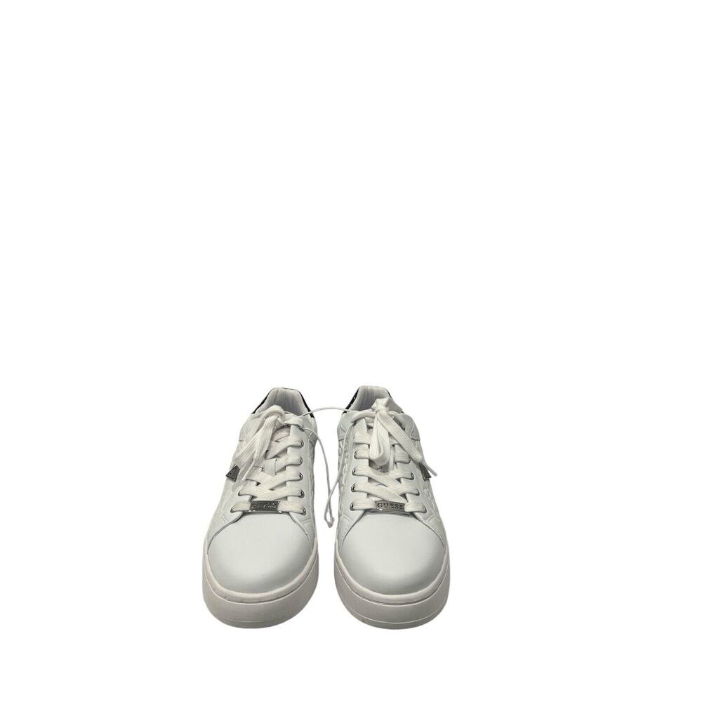 Guess Woman’s Lexxa Sneakers White /blue Size 10 Casual New - Picture 6 of 6